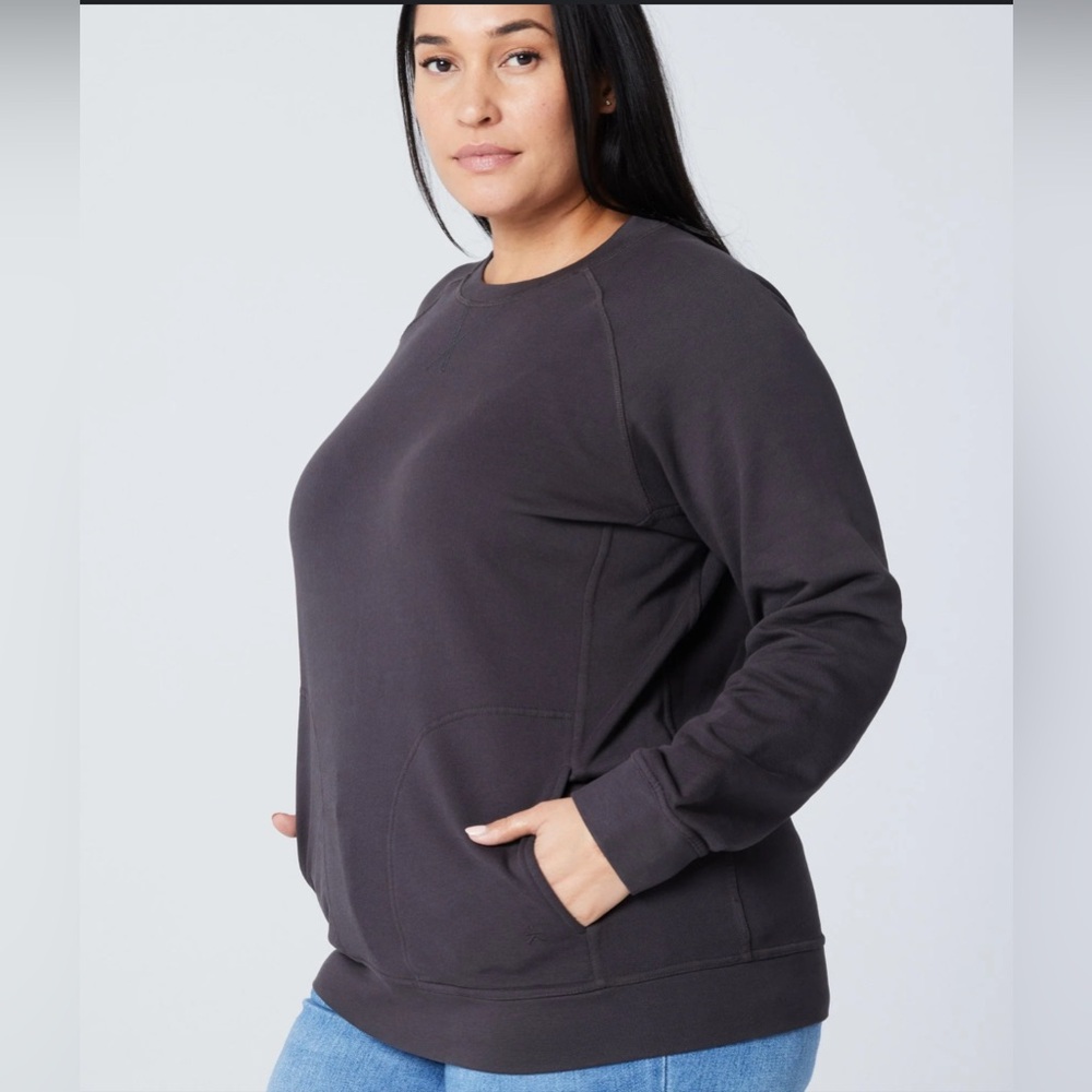 Dark Gray Sweatshirt Muu Muu